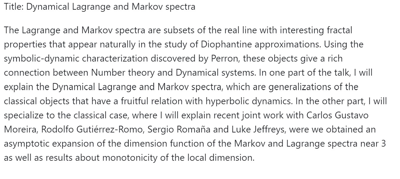 Dynamical Lagrange and Markov spectra